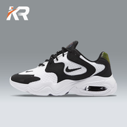 耐克（NIKE）女鞋夏季新款AIR MAX氣墊運動(dòng)鞋減震耐磨透氣休閑跑步鞋子 CK2947-100 黑白/AIR MAX 2X 37.5