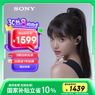 索尼（SONY）WF-1000XM5 真無線藍(lán)牙降噪耳機 新一代降噪豆 智能AI 藍(lán)牙5.3 黑色 高考祝福禮物