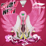 李寧（LI-NING）羽毛球鞋男女鞋 新款鶻鷹VNC系列耐磨減震運動鞋跑步健身訓(xùn)練鞋 AYAU007-2/標(biāo)準(zhǔn)白 41 255mm