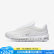 耐克（NIKE）跑步鞋 男鞋夏季 休閑運(yùn)動鞋 Air Max子彈頭氣墊緩震耐穿舒適透氣 White/Black/Grey白色輕便跑鞋 46 碼=US12