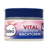 芭樂(lè )雅（Balea）代購 德國B(niǎo)alea芭樂(lè )雅藍藻面霜玻尿酸補水保濕面霜水凝乳液50ml Vital抗皺緊致晚霜50ml