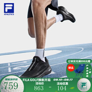斐樂（FILA）BOA柔云3路跑鞋男鞋2025夏透氣運動鞋跑步鞋 駿馬黑-AP 40.5