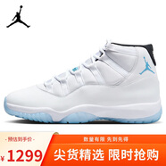 耐克NIKE緩震籃球鞋男喬丹AJ11 JORDAN 11運(yùn)動(dòng)鞋CT8012-104白藍(lán)44