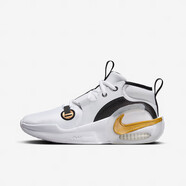 耐克（NIKE）大童AIR ZOOM 運(yùn)動(dòng)訓(xùn)練籃球鞋F(xiàn)B2689-100 白色 36