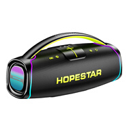 HOPESTAR德國Boombox戰(zhàn)神3代升級版300w大功率無線藍牙音箱戶外聚會K歌露營神器防水便攜式重低立體音音響 暗耀黑【旗艦版】HIFI音質(zhì)