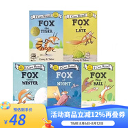 英文原版 My First I Can Read 5冊(cè)合售 Fox Is Late/The Tiger/At Night /Fox versus Winter 入門(mén)級(jí)兒童分級(jí)讀物英語(yǔ)繪本