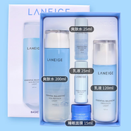 蘭芝（LANEIGE）致美青春緊顏雪凝精華水乳套盒補水緊致肌膚抗衰老保濕韓國水乳 蘭芝水庫水乳（清爽型）
