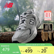 NEW BALANCE老爹鞋男鞋女鞋情侶復(fù)古夏季網(wǎng)面運動休閑鞋530系列MR530KA 37.5