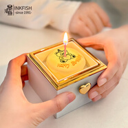 墨斗魚驚喜盒子項鏈手鏈求婚戒指盒旋轉(zhuǎn)首飾盒生日禮物送男女朋友