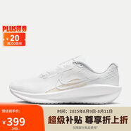 耐克NIKE跑步鞋女透氣DOWNSHIFTER 13運動(dòng)鞋FD6476-101白38