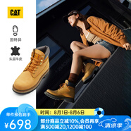 CAT卡特經(jīng)典大黃靴馬丁靴男女鞋升級版防潑水鞋面四季戶外登山工裝靴 女款 P312082N1EDC25 36