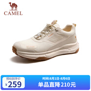 駱駝（CAMEL）城市戶外徒步鞋網(wǎng)面休閑跑步運(yùn)動鞋男 G15S566107 沙色 38