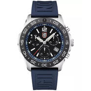雷美諾時(shí)（Luminox）瑞士三眼石英男表mm防水米藍橡膠殼運動(dòng)商務(wù)手表 No Color