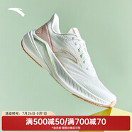 安踏（ANTA）輕質(zhì)透氣女跑鞋 紙莎白/光暈粉-1 35.5 (220mm)