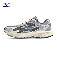 美津濃（MIZUNO）RACERS跑步鞋老爹鞋復古跑鞋減震透氣戶(hù)外登山運動(dòng)鞋 渣渣灰 D1GH223519 37
