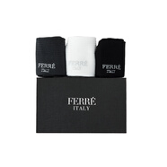 FERRE費(fèi)雷會(huì)員專屬贈(zèng)品襪底提花男襪3雙裝821GWZLH02七夕禮物