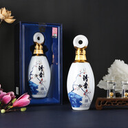 汾杏（fenxing）山西 酒百年汾杏 清香型白酒高度53度 53度 475mL 1瓶 清雅珍藏 單支裝