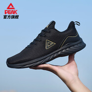 匹克（PEAK）跑步鞋男鞋透氣輕便網(wǎng)面百搭休閑鞋子男減震運動鞋男DH120277