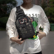 涵野（HAN WILD）涵野新式迷彩雙肩包男戶外軍迷511戰(zhàn)術(shù)背包大容 印魚胸包暗夜迷彩20L送一個(gè) 3655升