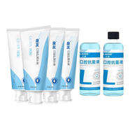 泉友牙膏QY泉友口腔護理牙膏官旗網(wǎng)艦維護牙周健康老人成人小孩通用B 四盒牙膏+兩盒漱口水