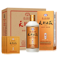 茅臺(tái)（MAOTAI）貴州茅臺(tái)集團(tuán)技開(kāi)公司 天朝上品系列 53度柔和醬香型白酒【喜酒】 53度 500mL 6瓶 整箱 貴人三代