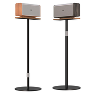 DOSS德仕音響魔磚hifi發(fā)燒級柏林之聲藍牙音箱重低音炮發(fā)燒級家庭影院便攜家用戶外桌面音響 雙支架【不含音響】