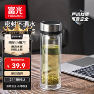 富光雙層玻璃杯 茶水分離泡茶杯 高硼硅水杯子辦公商務(wù)車載男女士