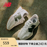 NEW BALANCE休閑鞋男鞋女鞋情侶夏季舒適輕便百搭運(yùn)動(dòng)鞋327系列MS327ASN 37.5