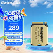 金勝維（KingSpec）512GB SSD固態(tài)硬盤NVMe 2230 M.2接口 PCIe4.0 讀速5000MB/s 適配SteamDeck掌機(jī)
