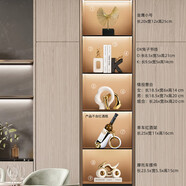 RSRDDY佳感擺件書(shū)擋客廳書(shū)房桌面裝飾品 金色系電視柜酒柜9件套 A款