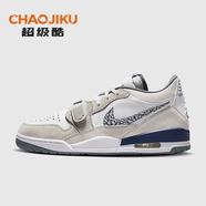 耐克（NIKE）休閑鞋男鞋喬丹 飛人Air Jordan Legacy 312 AJ312低幫籃球鞋 CD7069-124白色/冷灰/深藏青 42