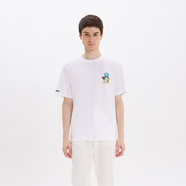 GOLFICKERS White Collection Man 高爾夫服裝T恤百搭透氣圓領(lǐng)涼感上衣 白色 M