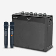 飛利浦（PHILIPS）SD139廣場(chǎng)舞音響戶外藍(lán)牙音箱K歌小型手提便攜式無(wú)線大功率 黑色