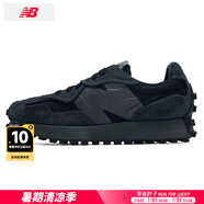 NEW BALANCE男鞋女鞋nb327 夏季新款運(yùn)動情侶輕便跑步透氣低幫nb休閑鞋子 黑色/327系列 41.5 (內(nèi)長260mm)