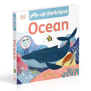 英文原版 DK 立體紙板翻翻書 Pop-Up Peekaboo Ocean 海洋 動(dòng)物認(rèn)知兒童啟蒙讀物親子互動(dòng)