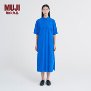 無印良品 MUJI IDEE 女式 套頭連衣裙 GA21CC2S 寶藍(lán)色 均碼