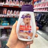 瑞典Libero麗貝樂(lè)洗發(fā)水沐浴露二合一洗護(hù)嬰幼兒童護(hù)膚日常護(hù)理