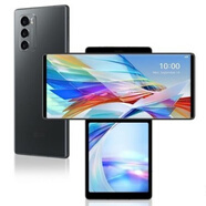 LG新款 LG WING 原裝旋轉手機lg wing雙屏lgwing旋轉拍照5G手機 黑色_雙卡雙待 256GB_套餐三