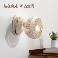 賽億BSC夾臺扇USB迷你小風(fēng)扇電風(fēng)扇靜音宿舍床頭辦公外出露營(yíng)可拆卸嬰兒車(chē)便攜掛夾式加長(cháng)線(xiàn)充電扇 臺夾掛扇 -插電款（無(wú)電池）