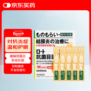 日本進口樂敦ROHTO止癢抗菌結(jié)膜炎眼藥水滴眼液消炎無防腐 0.5ml*20支