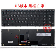 XMSJ適用藍(lán)天P651/SE/SGP650/SAP670P655P671鍵盤雷神G150T-A2G 全新(黑框白字/單色背光)