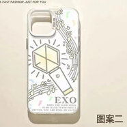 KYODO 鯨美多應援棒手機殼愛(ài)豆組合適用蘋(píng)果15華為P70榮耀小米14vivoy77OPPOa5 彩銀月光銀-EXO應援棒SY 蘋(píng)果11promax