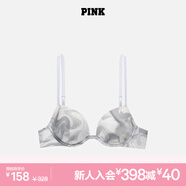 維多利亞的秘密 PINK 夏季圓盤胸內(nèi)衣2805舒適3/4罩杯聚攏外擴文胸胸罩無痕聚攏 60ZK灰色漸變 11202805 75D （34D）