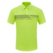 GOLFZON夏季高爾夫短袖男高彈透氣速干Polo衫T恤golf男裝服裝男上衣 SY0020短袖 綠色 偏小，建議拍大 S