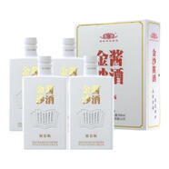 金沙系列 【喜酒】53度醬香型白酒 收藏送禮擺件 新老款隨機發(fā) 53度 500mL 4瓶 金沙醬酒鉑金版