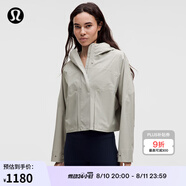 lululemon丨Rain Chaser女士運動夾克 LW4CANS 玉灰 M /8