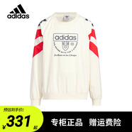 阿迪達(dá)斯童裝24秋季兒童衛(wèi)衣男大童三葉草趣味復(fù)古風(fēng)梭織圓領(lǐng)運(yùn)動衫JX4722 JX4722 140 （吊牌140）