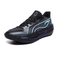 逸兮籃球鞋男女網(wǎng)面透氣防滑耐磨減震實(shí)戰輕便學(xué)生潮流運動(dòng)鞋低幫戰靴 黑色 38