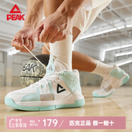 匹克籃球鞋男訓(xùn)練鞋男子戶外運(yùn)動鞋舒適實(shí)戰(zhàn)減震透氣防滑耐磨球鞋跑鞋 大白/淺綠 41