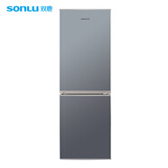 雙鹿冰箱 190升兩門雙開門家用小型宿舍公寓租房精節(jié)能省電雙門冷藏冷凍冰箱 BCD-190K風(fēng)雅銀